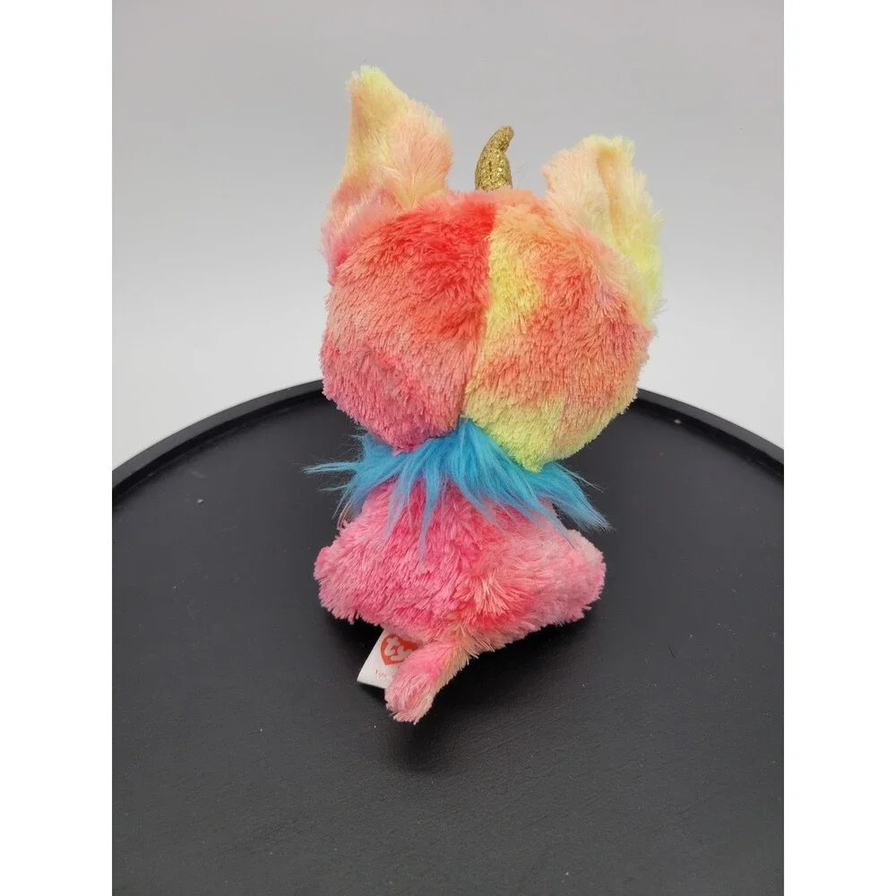 NEW 2022  TY Beanie Boos YIPS Chihuahua tie dyed  6